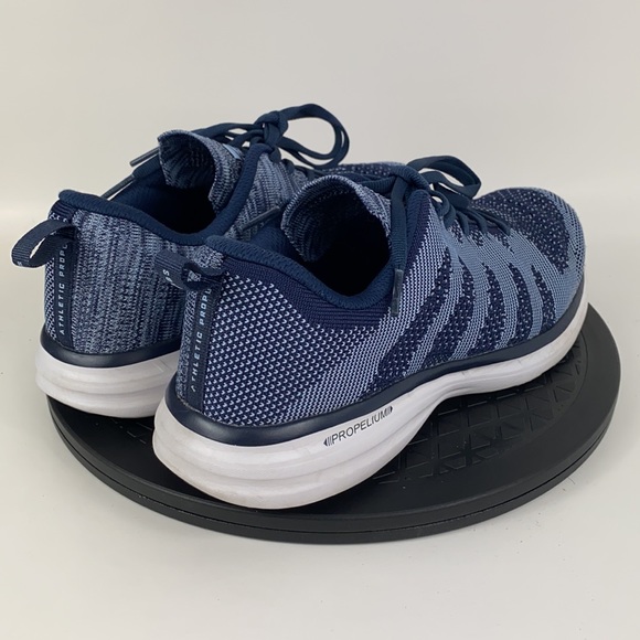 APL Techloom Pro Blue/White Athletic Running Shoes Men's Size 9.5 - Picture 5 of 13